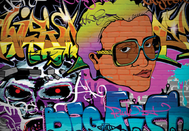 Graffiti wallpaper
